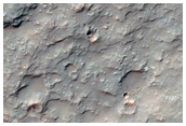 Layered Deposits in Crater
