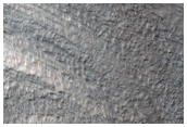 Banded or Terraced Hillslopes in East Hellas Planitia
