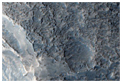 Glacial-Like Flows South of Moreux Crater
