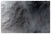 8-Kilometer Impact Crater Exposing Bedrock
