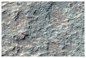 Rocky Material on Crater Floor
