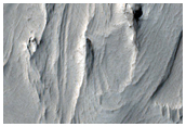 Layers in Noctis Labyrinthus in MOC Image R14-00526
