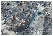 Layers in Crater in Northeast Meridiani Planum

