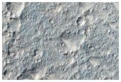 Rocky Crater Fill in Margaritifer Terra
