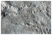 Ejecta of Very Well-Preserved Impact Crater
