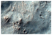 Southeastern Continuous Ejecta of Resen Crater in Hesperia Planum
