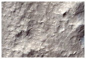 Ridges in Channel South of Aeolis Mensae
