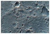 Twin Channels in Innsbruck Crater

