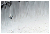 Filled Crater Near Athabasca Valles
