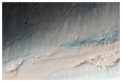 Possible Phyllosilicates in Walls of Fracture South of Aurorae Chaos

