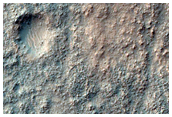 Floor of Crater in Navua Valles
