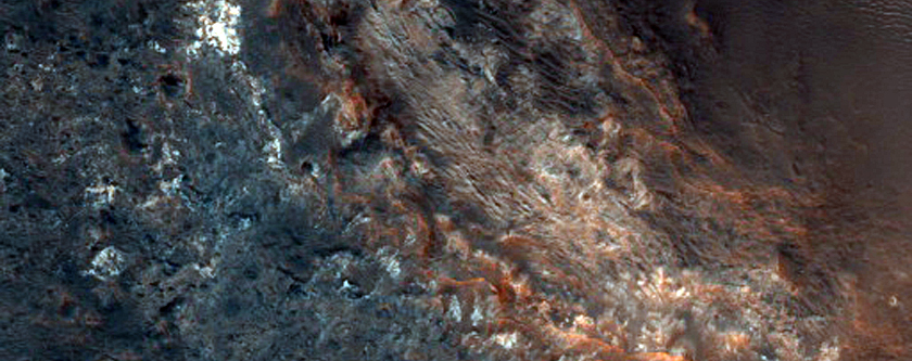Candidato a lugar de aterrizaje de la misin ExoMars en Mawrth Vallis