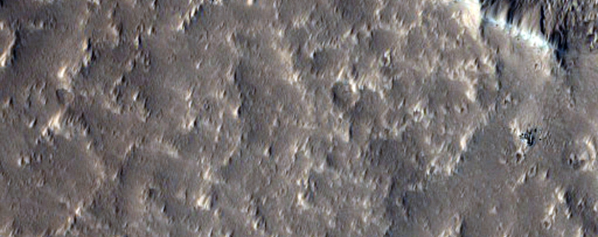 Valles ramificados en Acheron Fossae