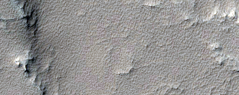 Deposita strata in margine merionali Noctis Labyrinthi