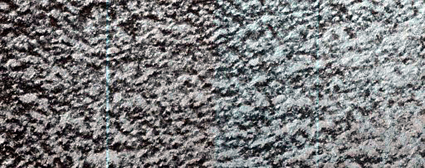 Rim of Korolev Crater in Mare Boreum
