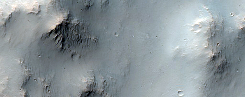 Possible Al-Clay Near Columbus Crater
