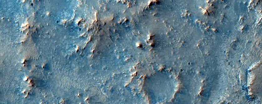 Candidate Landing Site for 2020 Mission Near Jezero Crater
