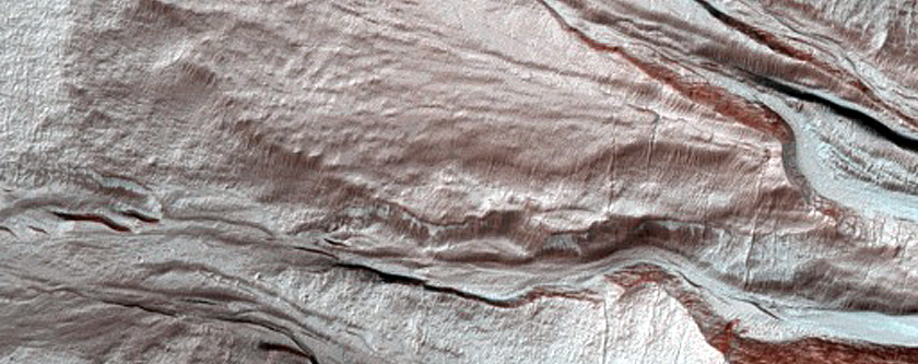 Monitor Slopes in Hellas Planitia
