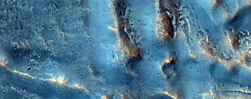 Pitted Cones in Utopia Planitia
