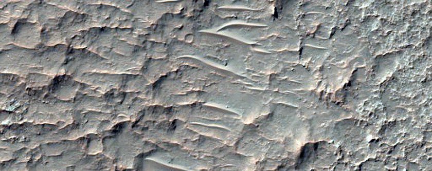 Floor of Saheki Crater
