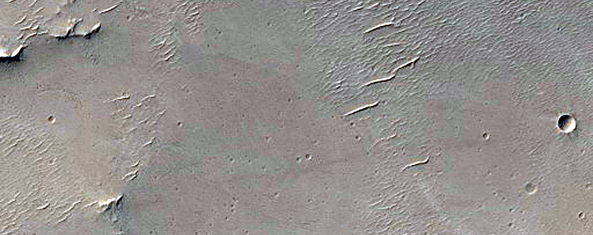 Candidate Recent Impact Site
