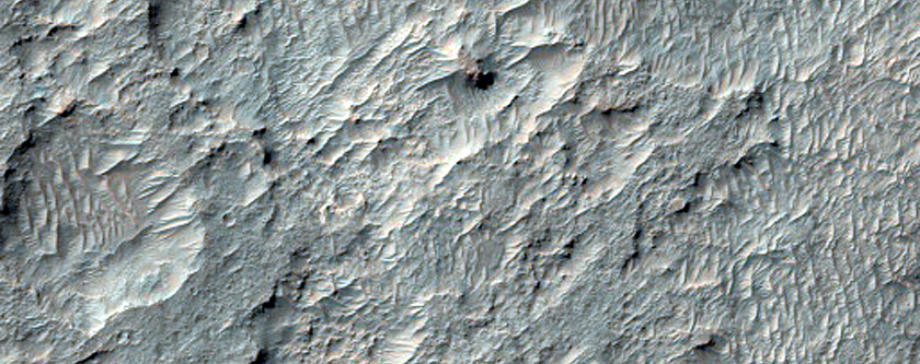 Mars 6 Descent Region Near Samara Valles 

