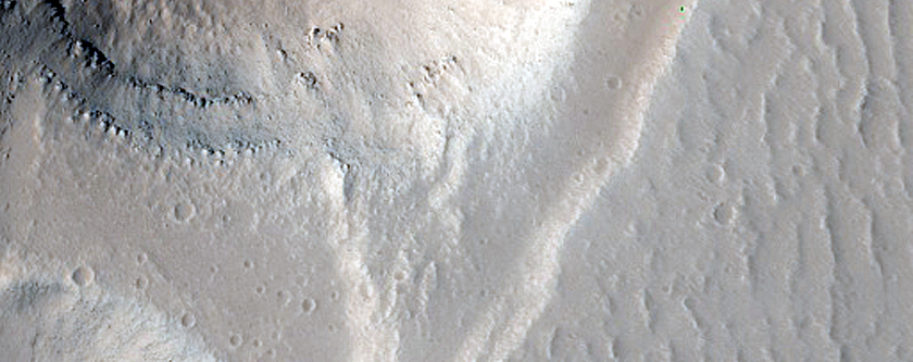 Line of Pits in Ceraunius Fossae
