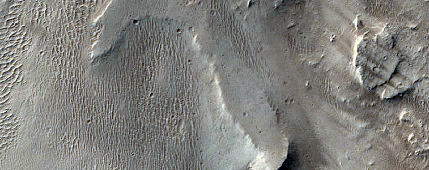 Possible Tuff Ring Near Apollinaris Mons
