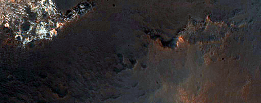 Alunite in Mawrth Vallis
