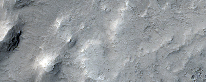 Layers South of Mawrth Vallis
