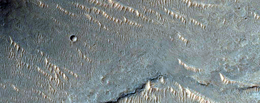 Landforms in Ophir Planum
