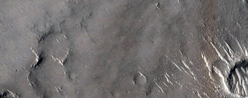 Fresh Crater in Isidis Planitia

