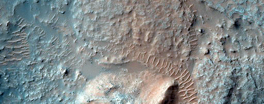 Light Toned Deposit in Arsinoes Chaos
