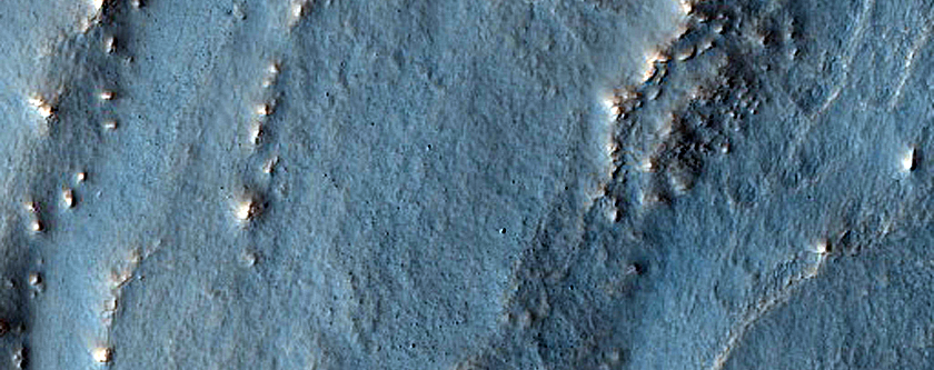 Glacier-Like Form in Lyot Crater
