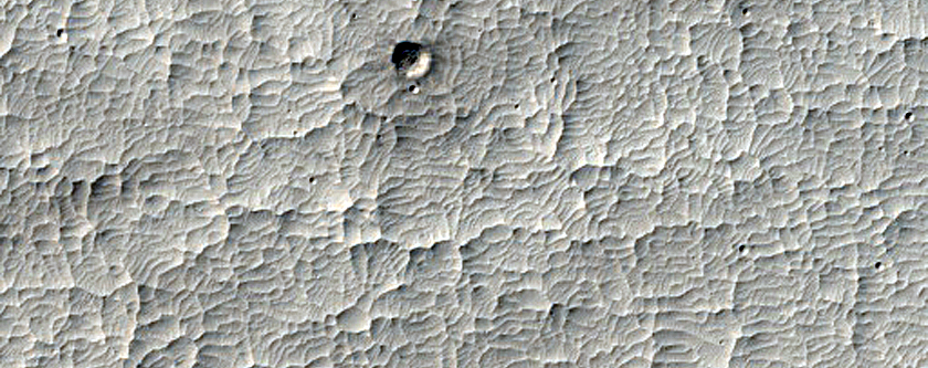 Small Crater with Fresh Appearance
