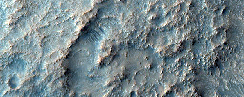 Candidate Landing Site for 2020 Mission West of Jezero Crater
