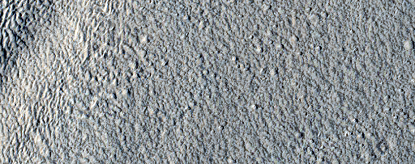 Flow with Ring Mold Craters in Cerulli Crater
