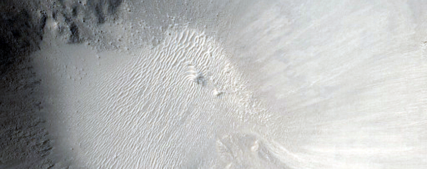 Utopia Planitia Impact Process within Vastitas Borealis Formation
