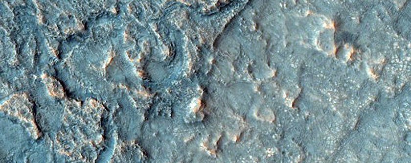Possible Fan West of Idaeus Fossae
