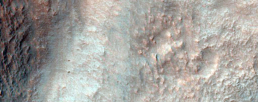 Layers in Northern Hellas Planitia
