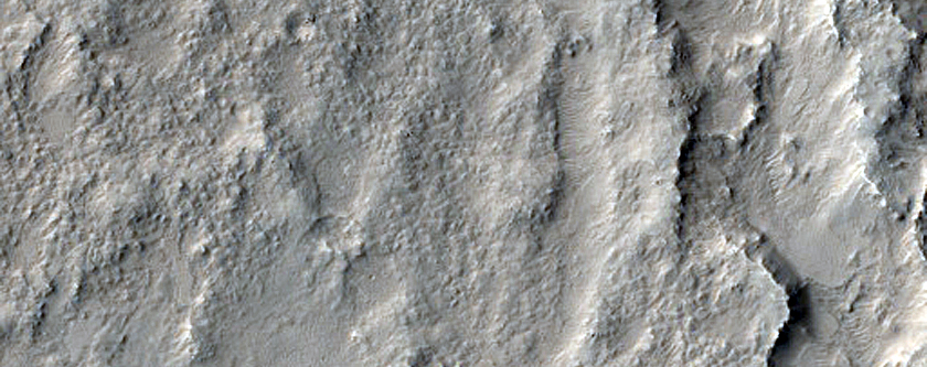 Bedrock on Crater Floor
