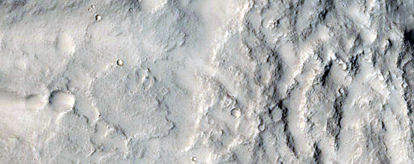Crater with Gullies
