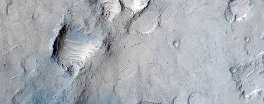 Eroded Floor of Ares Vallis