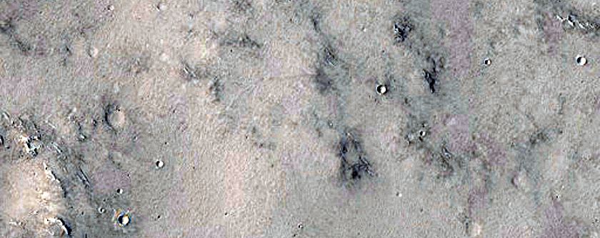 Rough Terrain between Craters
