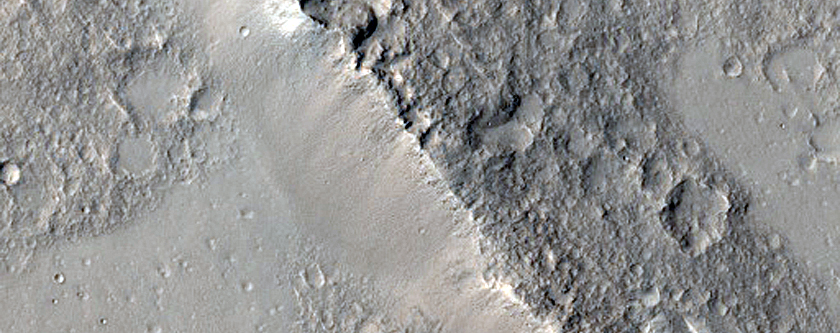 Ridge in Isidis Region
