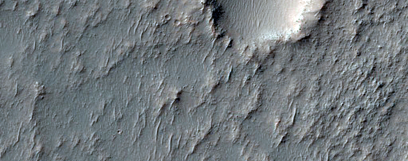 Crater Fill Material
