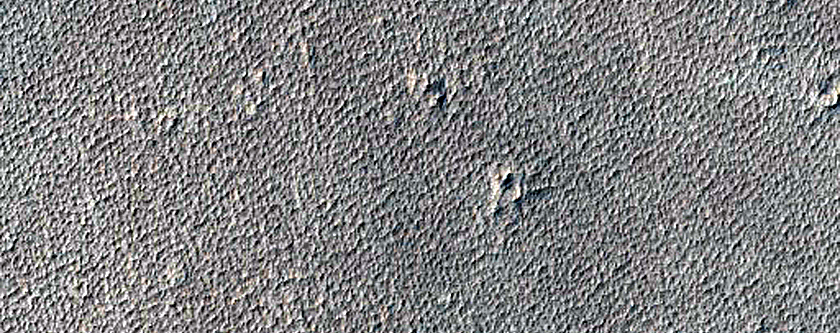 Irregular Depression in Western Noctis Labyrinthus
