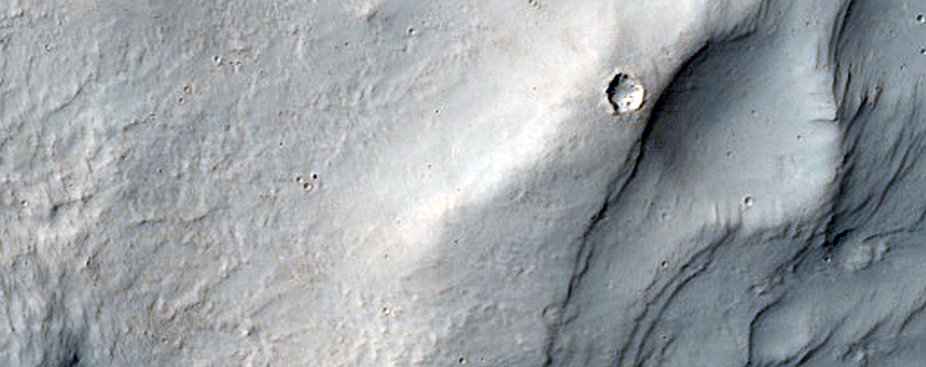 Small Fresh Impact Crater
