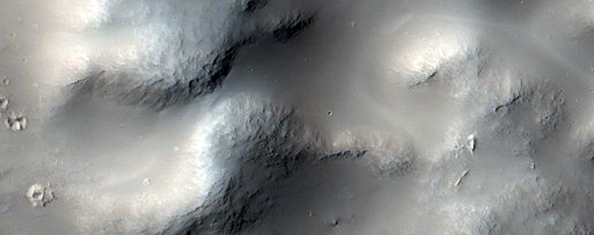 Margin of Crater Ejecta in Memnonia Region
