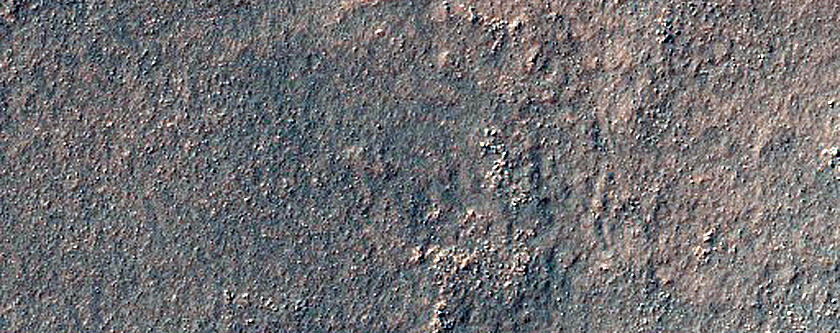 Bedrock Northwest of Hellas Planitia
